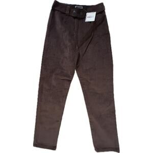 Versace Young Bambino G Girls Corduroy Pants Size 12 Designer Kidswear